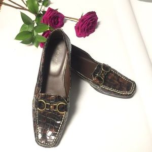 Nickel Soft Women's Brown Flat Shoes